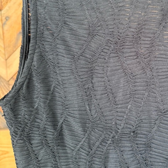 House of Harlow 1960 Black Textured BodyCon Dress Size small - Picture 4 of 8